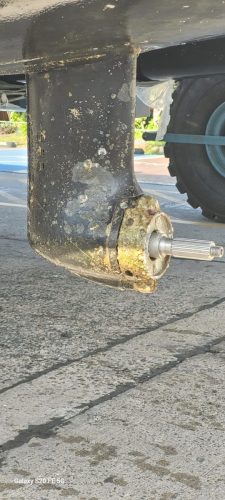 Mésaventure avec l'hélice